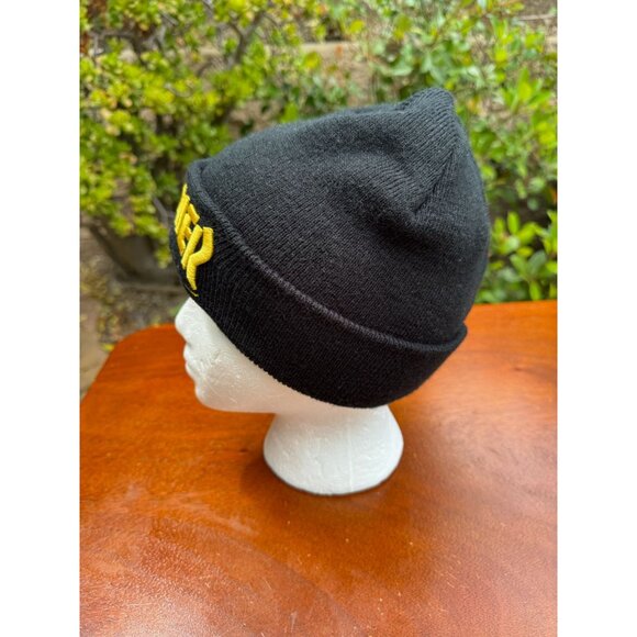 Thrasher‎ Magazine Beanie Adult One Size Black/Gold Embroidered - Picture 2 of 7